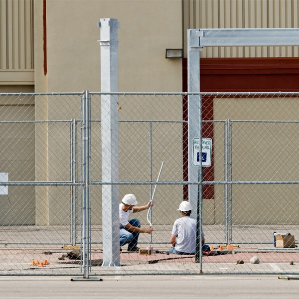 how long can i rent the temporary fence for my work site or event in Goshen